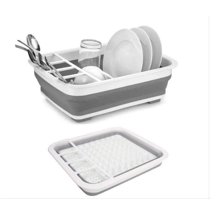 Escurridor platos plástico plegable