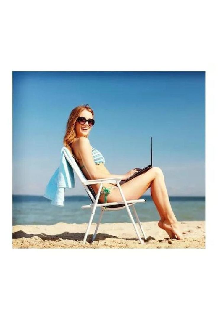 Silla portátil de playa plegable violeta-3
