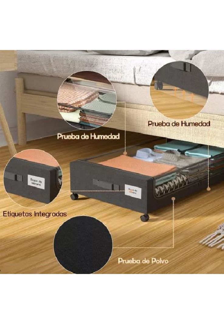 Caja Organizadora  Ruedas 2 Piezas-6