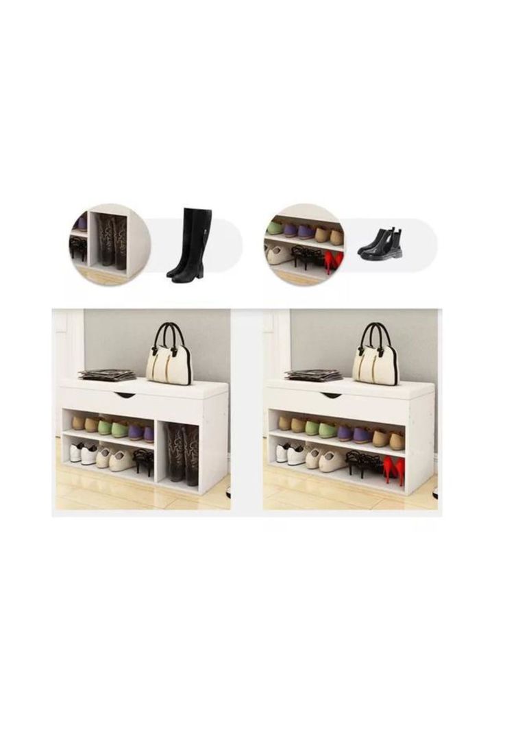Zapatero Organizador Zapatos Banca Probador Bota-2