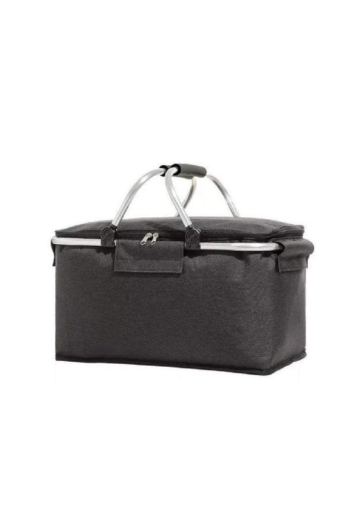 Canasta picnic cooler bolso térmica plegable portátil-0