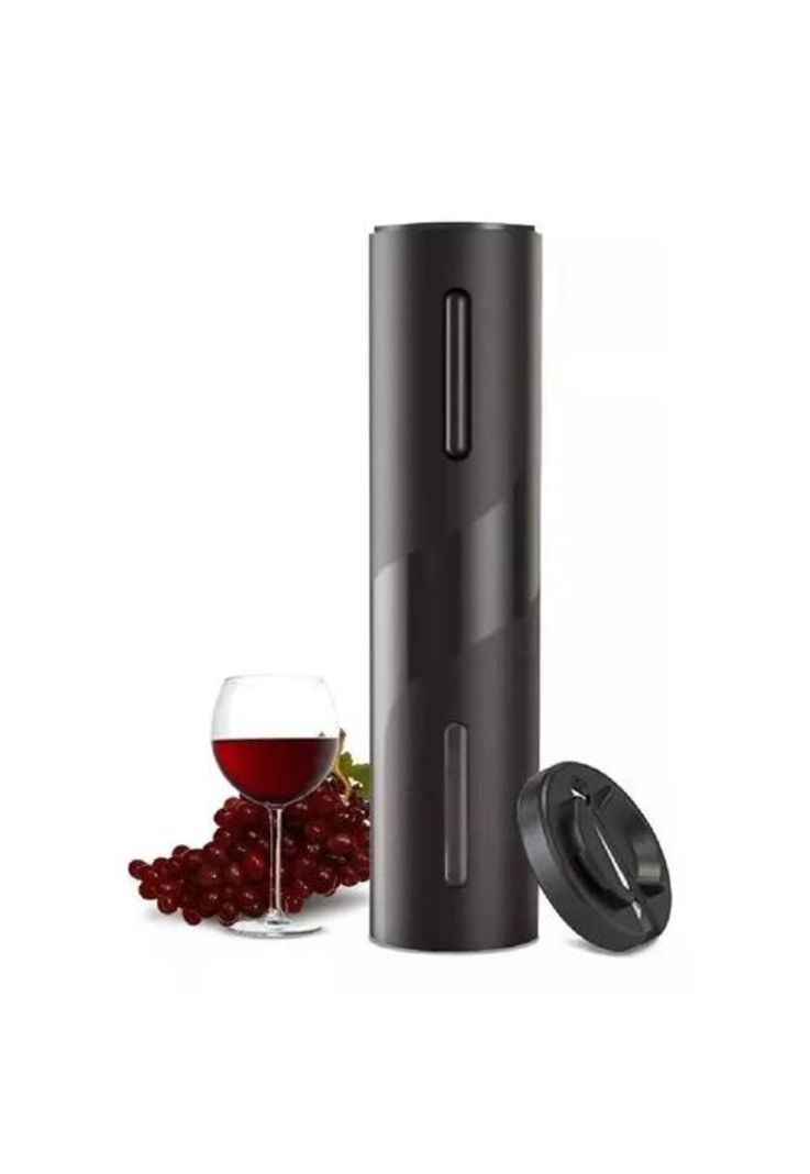 Sacacorcho eléctrico color negro para vino-0