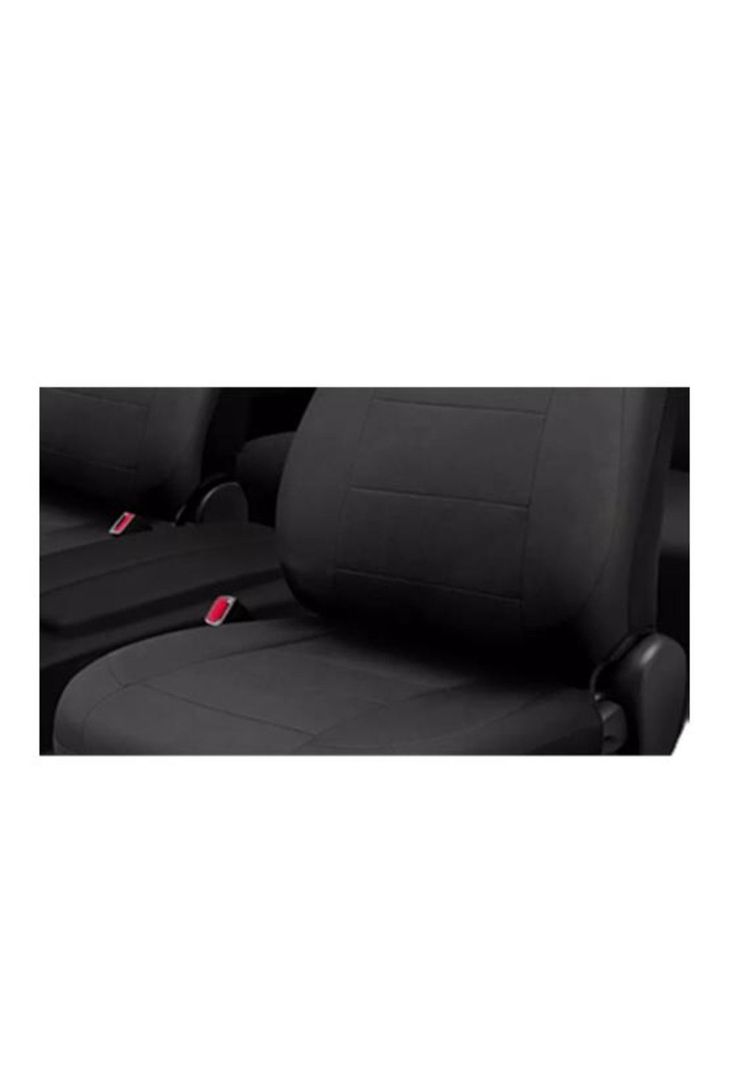 Funda cubre asiento auto camioneta universal Grand Prix, color negro-1