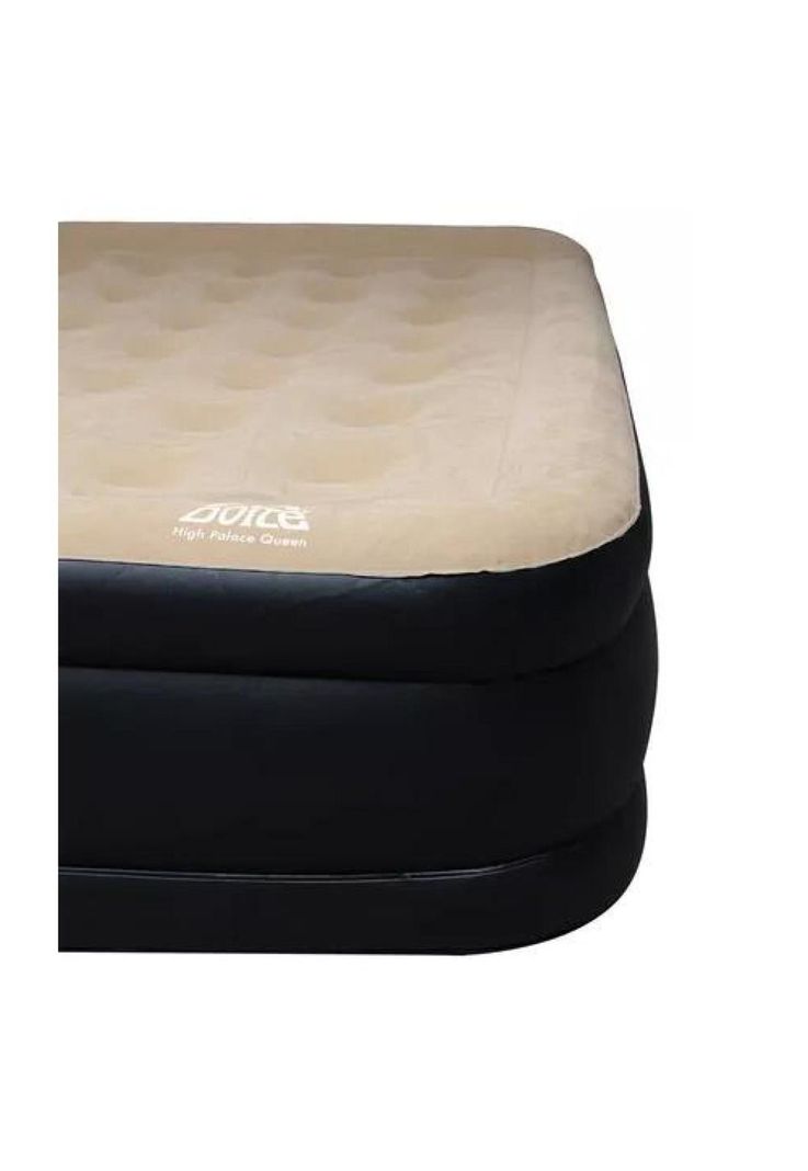 Colchón inflable eléctrico High Palace, queen, color beige-1
