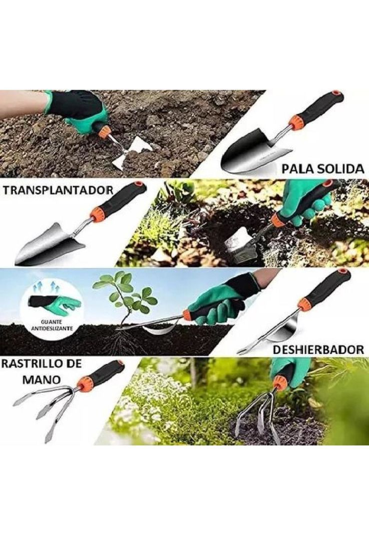 Set de 50 piezas de jardinería pro para suculentas y jardín-3