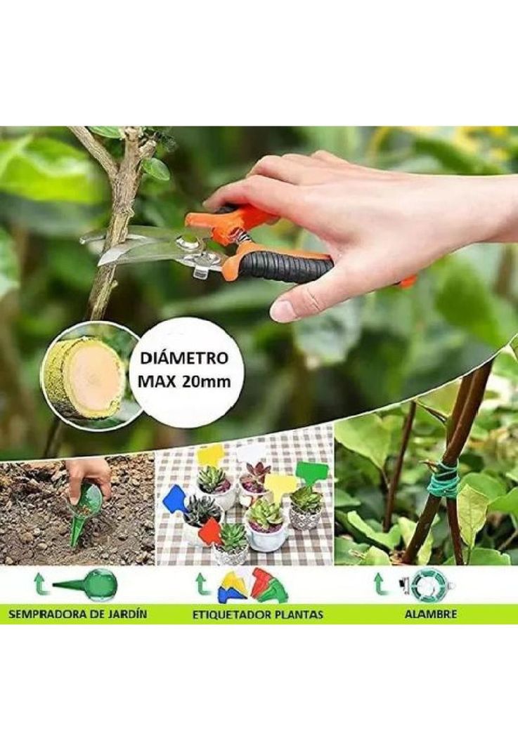 Set de 50 piezas de jardinería pro para suculentas y jardín-5