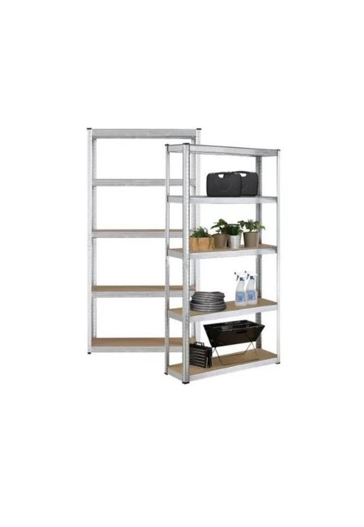 Estante Metálico Armable 75kg por Bandeja 180x90x40cm-1