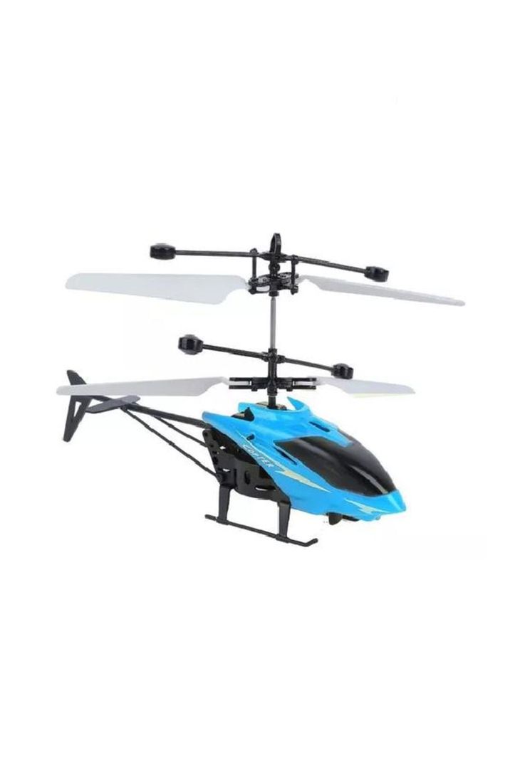 Drone mini helicóptero con sensor, juguete volador recargable multicolor-2