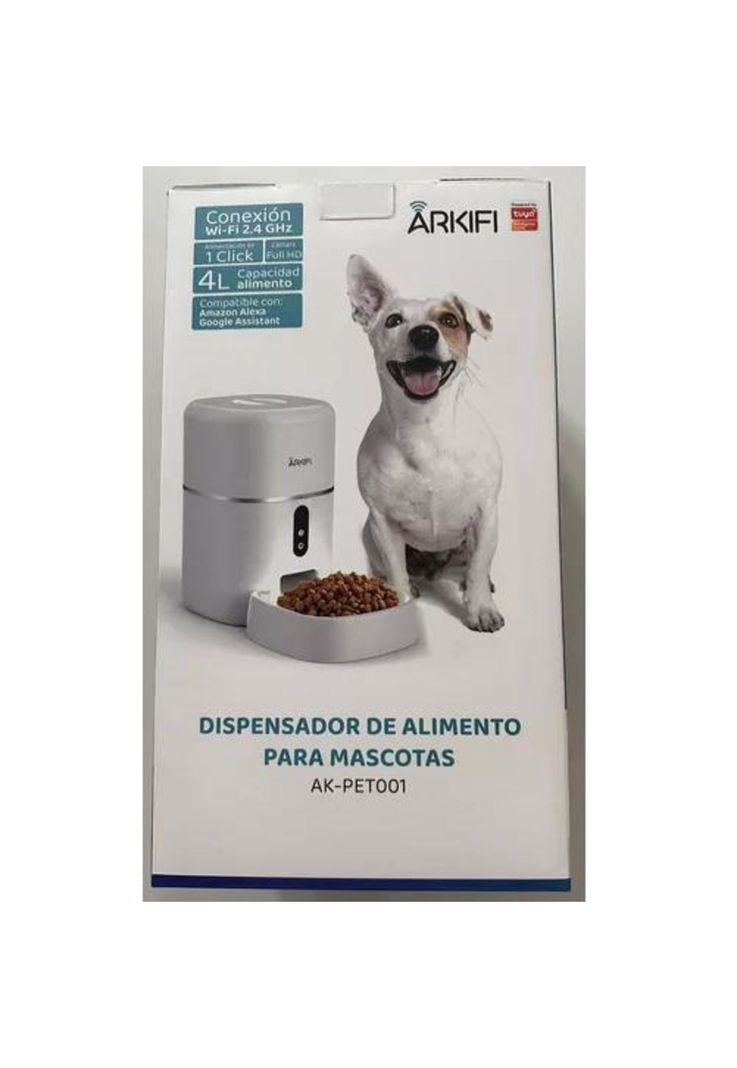 Dispensador Automático de Comida para Mascotas - Wifi, Cámara + Voz-3