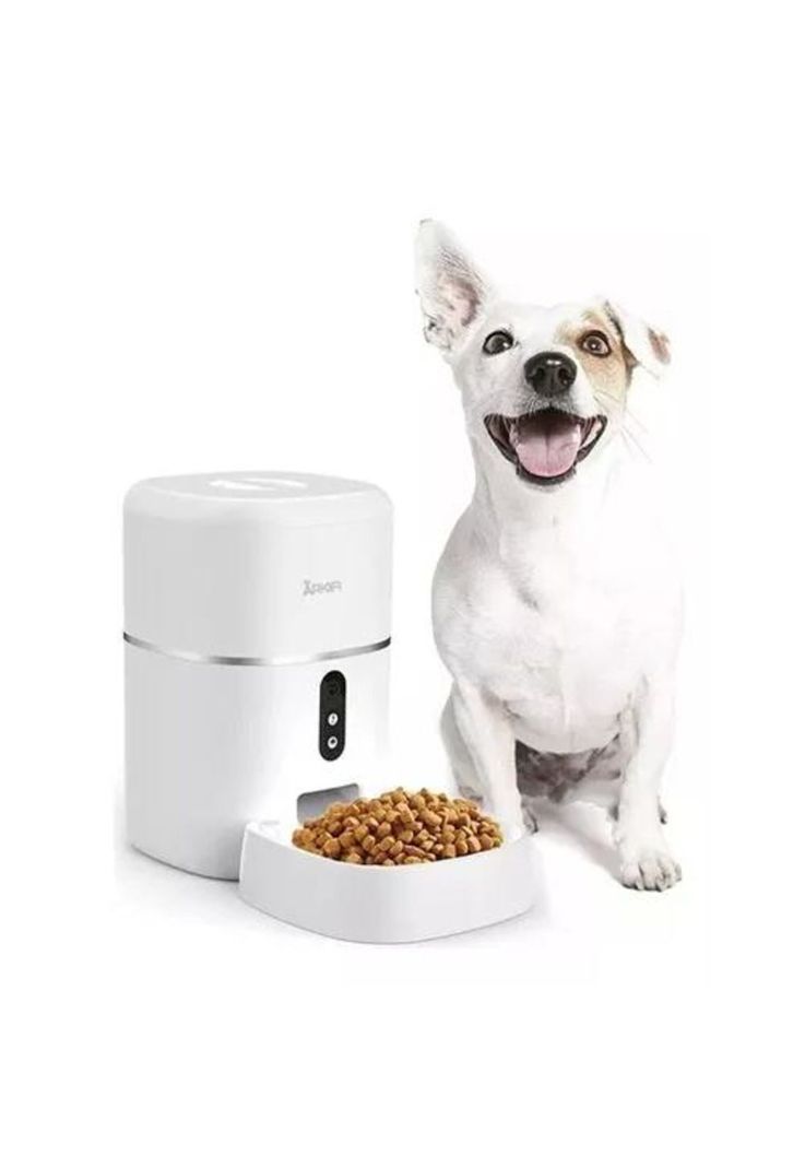 Dispensador Automático de Comida para Mascotas - Wifi, Cámara + Voz-5