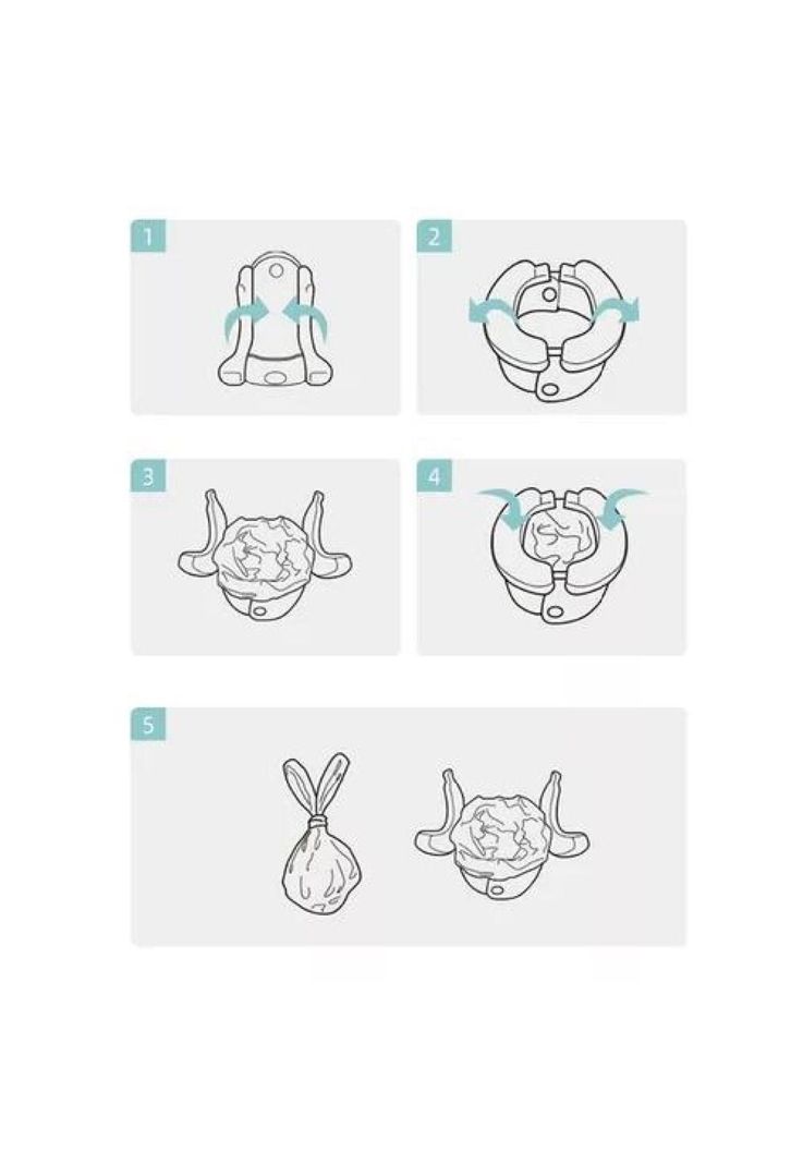 Pelela de Viajes - Portátil, Pegable, Incluye 20 Bolsas-4