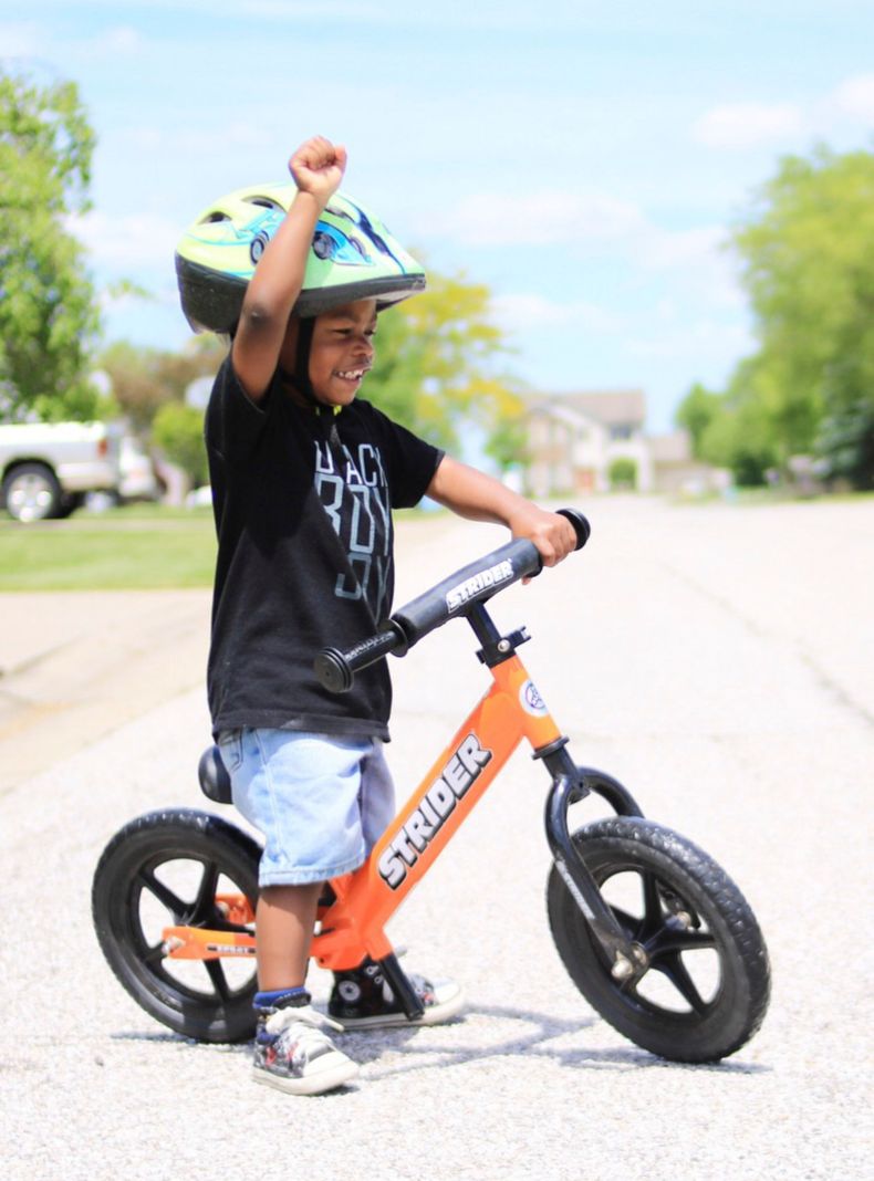 Bicicleta Balance Strider 12 Sport Naranja-1