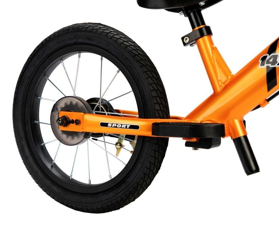 Bicicleta Balance Strider 14X Classic Naranja para niños.-1
