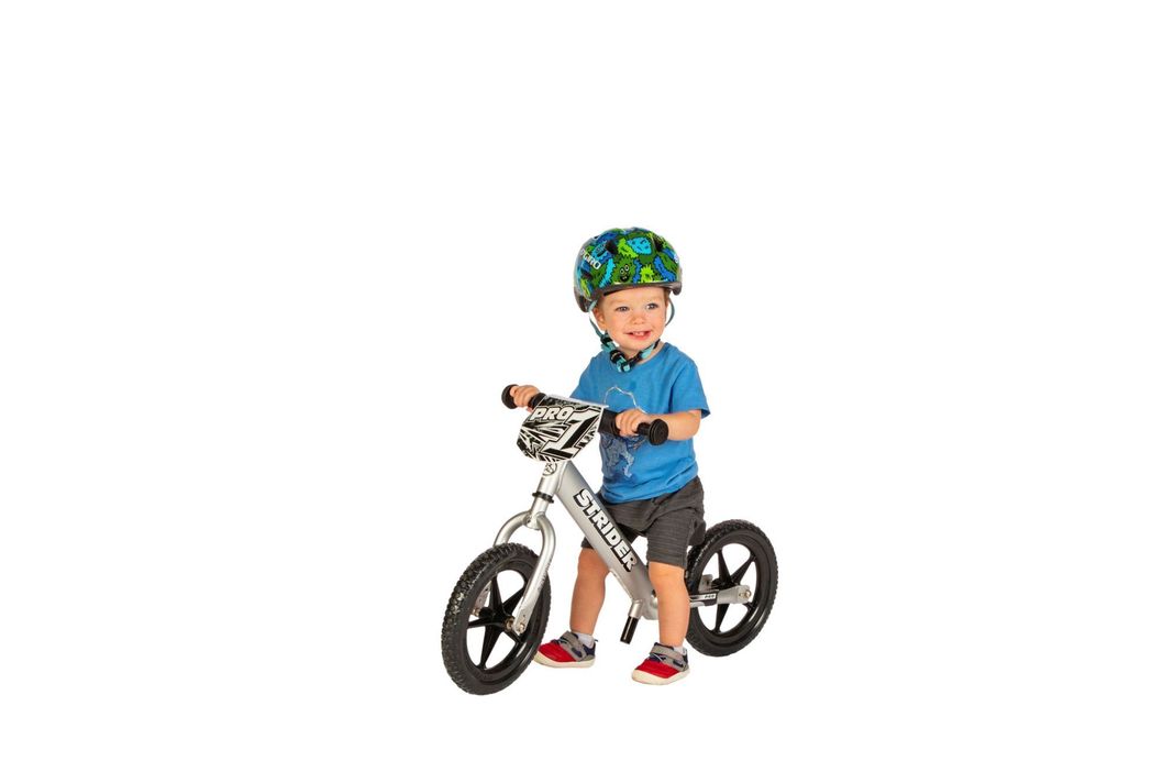 Bicicleta de balance STRIDER 12 PRO silver para niños-3