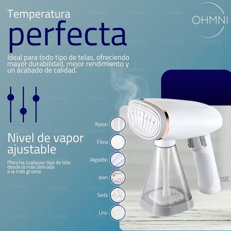 Plancha de mano Portátil Mini Plancha a Vapor 240ml 1100W-1
