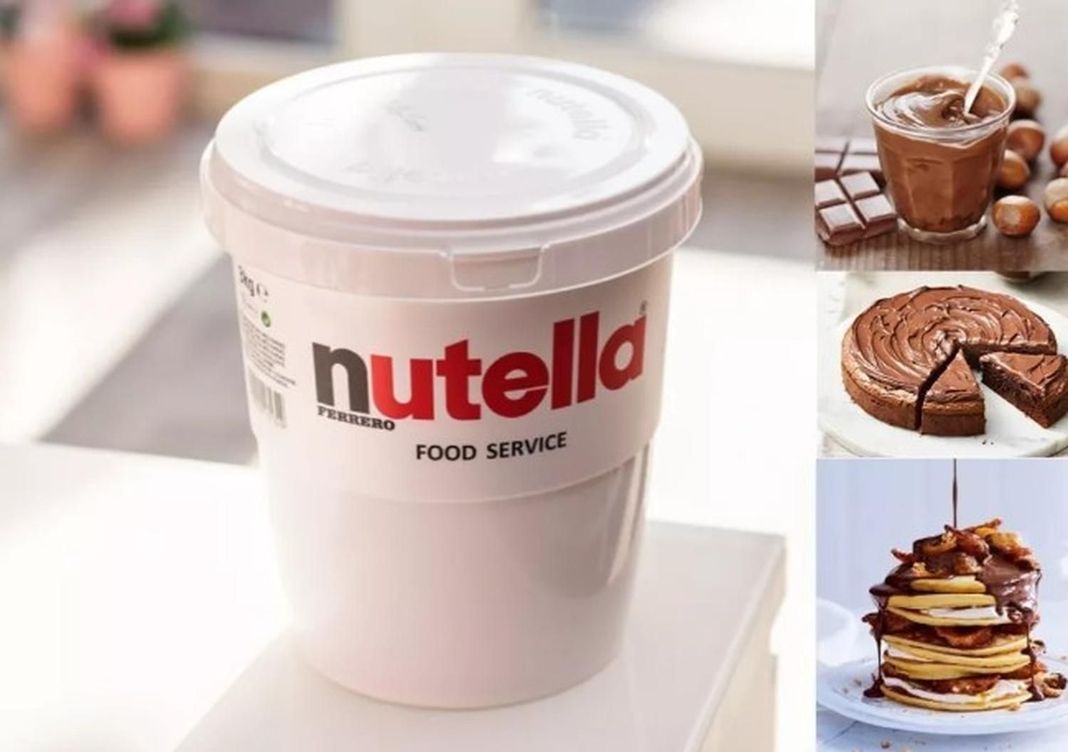Nutella Balde 3 kg Deliciosa Crema de Avellanas con Cacao-4