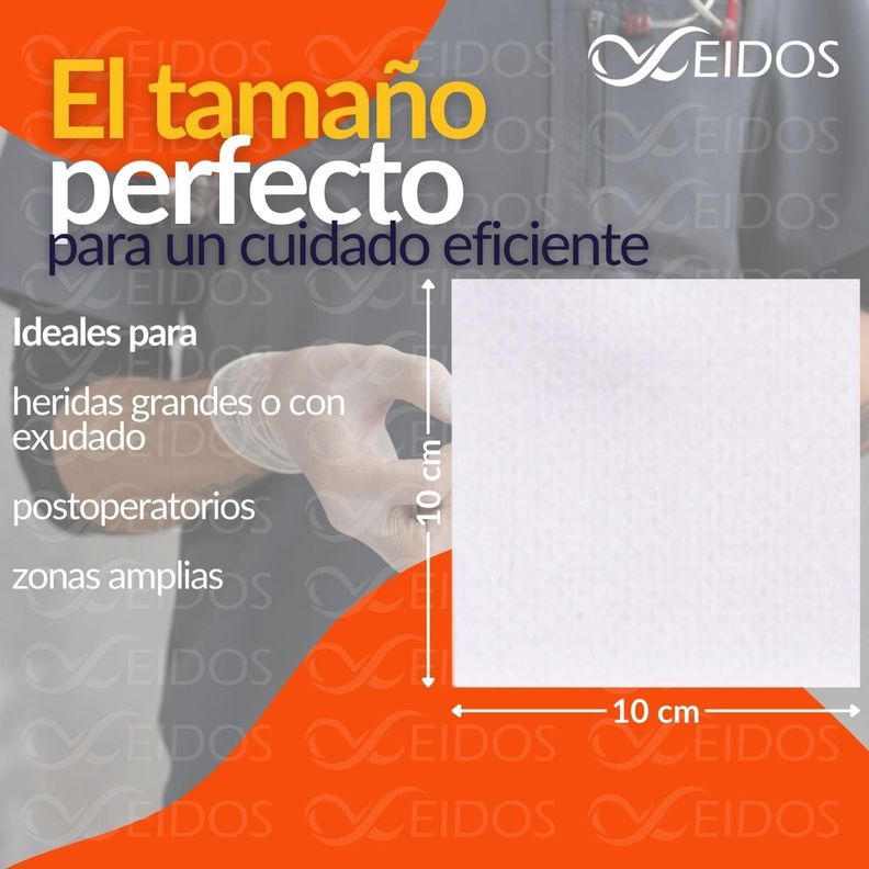 Gasa Estéril 10x10cm - Caja 100 Unidades - Cranberry-5