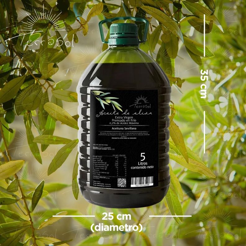 Aceite de Oliva Extra Virgen 5L Bidones Terrasol-1