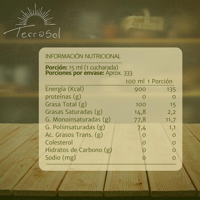 Aceite de Oliva Extra Virgen 5L Bidones Terrasol-3