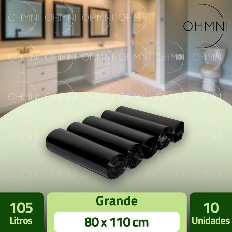Bolsa de Basura Grande 80x110 10 ud Ultra Resistente Brillux-1
