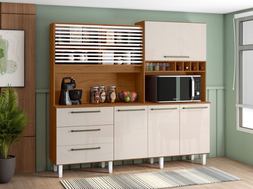 Mueble de cocina Antonia natura off white Muebles Tahuari