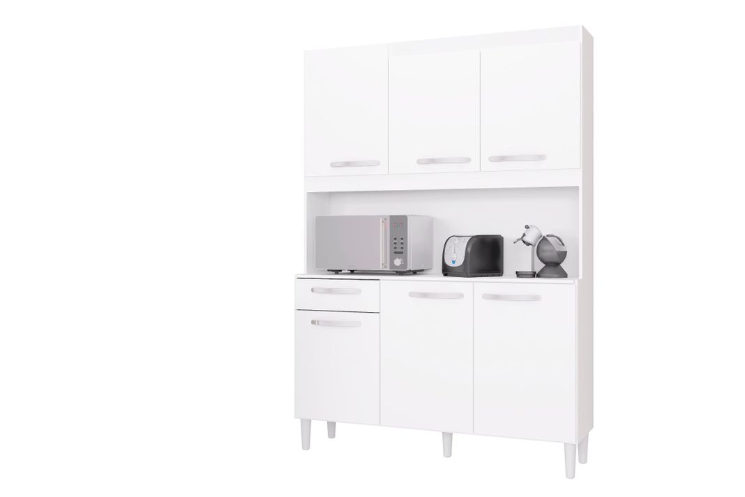 Cocina Carine 6 puertas blanco-0