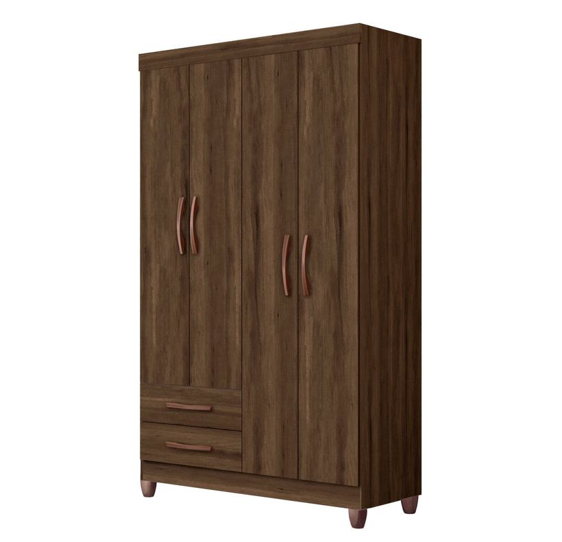 Closet Ambar 4 puertas cedro-0
