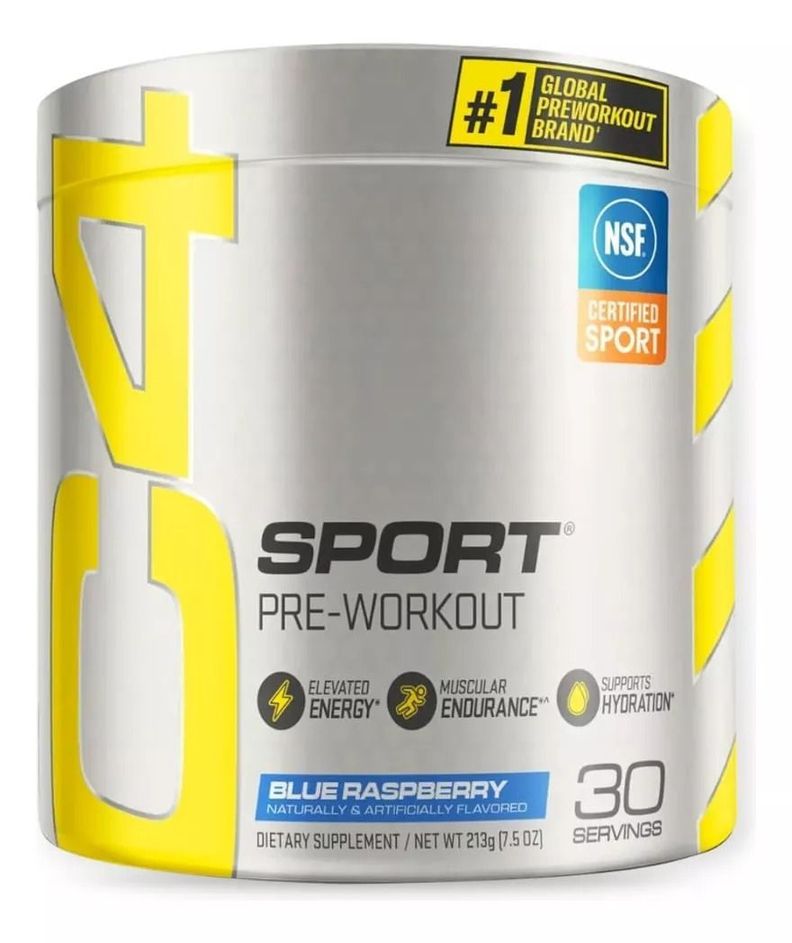 Pre Entreno C4 SPORT Sabor Blue Raspberry 30 Servicios-0