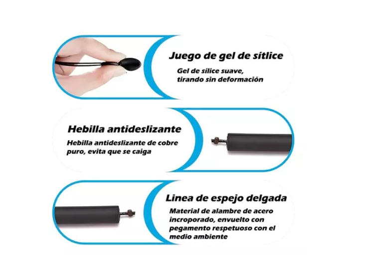 Soportes Antideslizantes Para Gafas Fijadores De Lentes-2