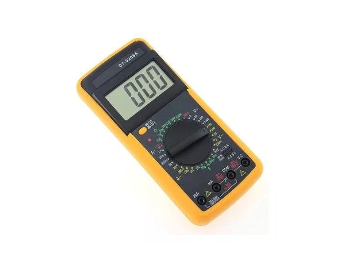 Multitester Multímetro Tester Digital Lcd Dt9205a-1