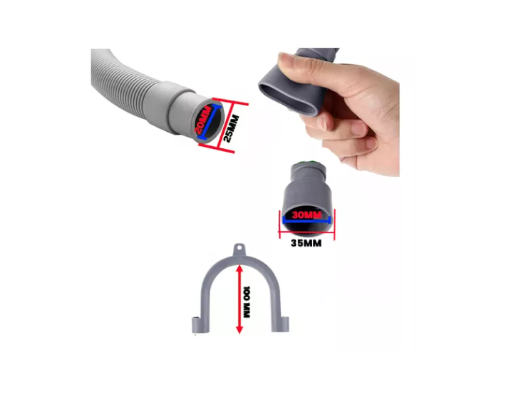 Manguera Para Lavadora De Desague Descarga 3 Mts Universal-3