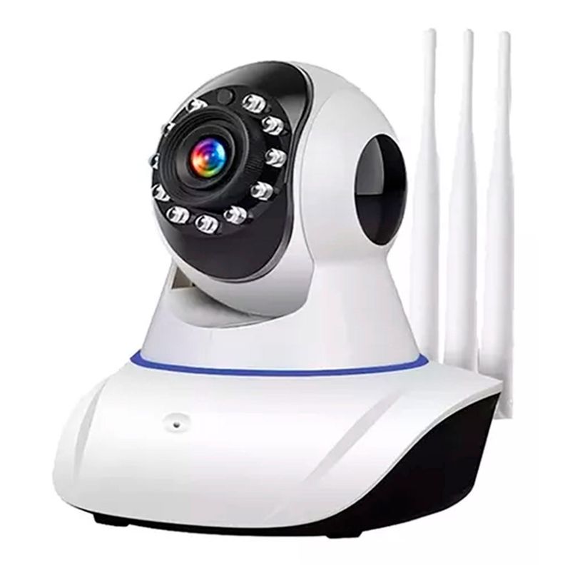 Camara Robotizada 3 Antenas Ip De Seguridad Cctv Hd-0