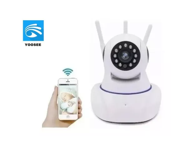 Camara Robotizada 3 Antenas Ip De Seguridad Cctv Hd-2