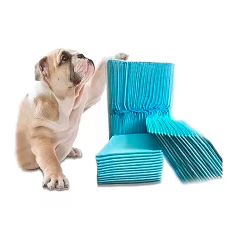 50 Pañales Tipo Sabanillas Mascotas Perros Gatos 60x45 Cms-0