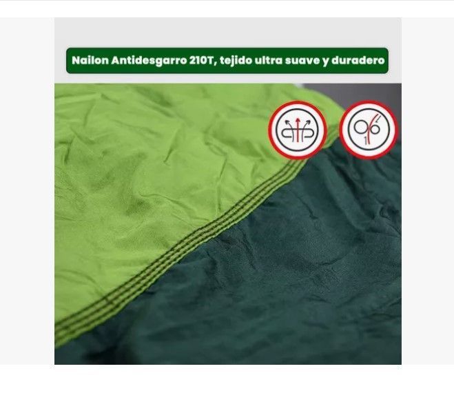 Hamaca Portátil Con Mosquitero Para Camping Aire Libre-2