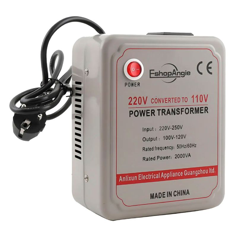 Transformador 220v 110v De Voltaje 2000w
