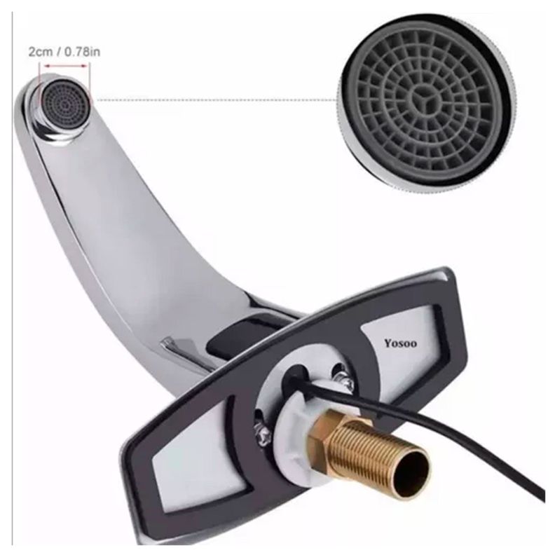 Llave Lavamanos Moderno Sensor Infrarrojo-2