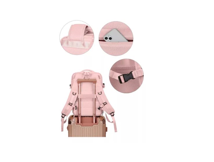 Mochila De Viaje Gran Capacidad Impermiable Viral Unisex-3