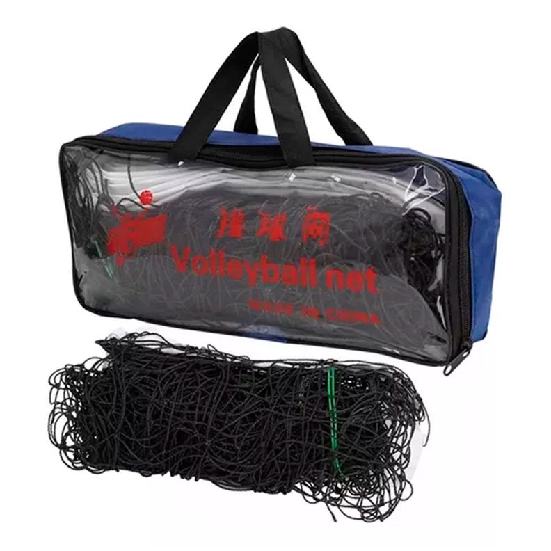 Red Malla De Voley 950cm X 100cm Borde Cubierto-0