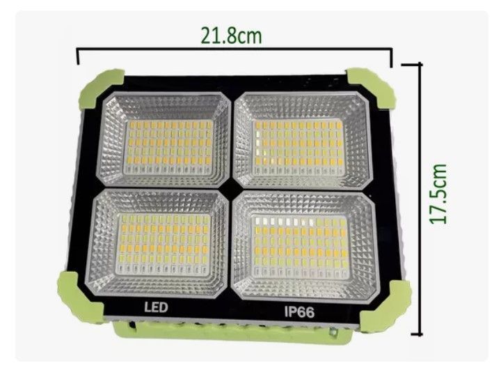 Reflector Led Portátil Recargable Panel Y Usb 4tipos De Luz-3