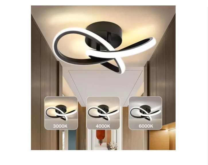 Lámpara De Techo Moderna Led Lámpara Regulable 3nudos-3