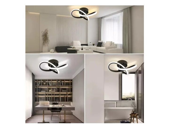 Lámpara De Techo Moderna Led Lámpara Regulable 3nudos-6