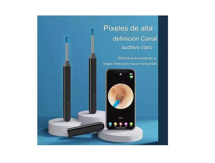 Limpiador Oídos Endoscopio Cámara Hd Inalámbrica Recargable-3