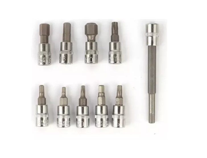 Llave De Torque Torquimetro 1/4 Pulgada 5 A 25nm -11 Piezas-2