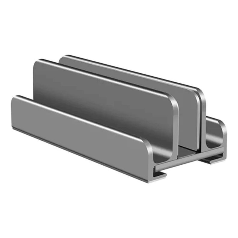 Soporte Base Vertical Aluminio Para Notebook Smartphone-0