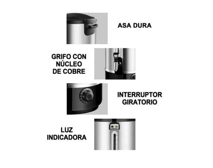 Hervidor Calentador De Agua Eléctrico De 20 Litros Termo-3