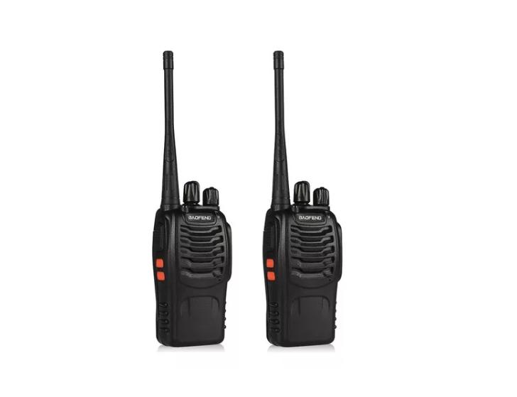 Pack 2 Radio Transmisor Walkie Talkie Bf-888s Manos Libres-2