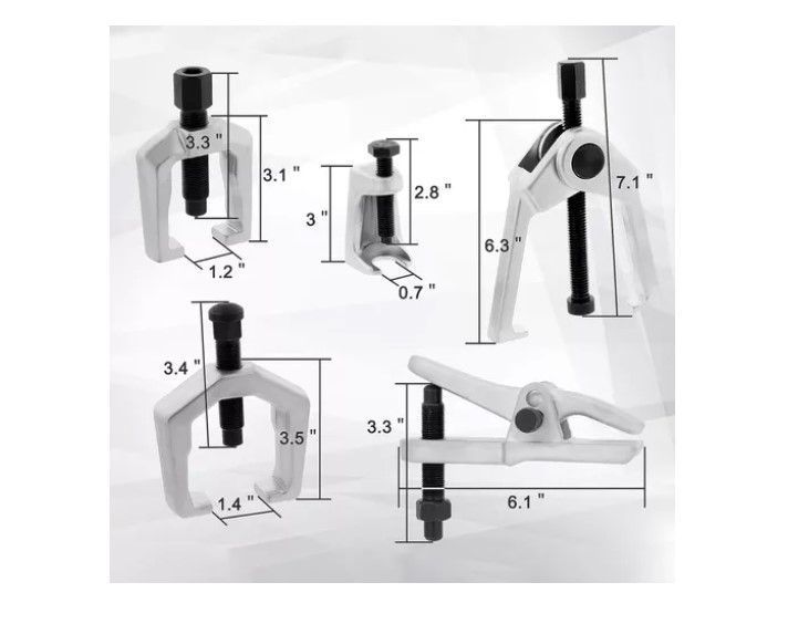 Kit Extractor Rotulas Y Terminales De Direccion 5 Pcs-3