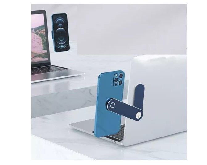 Soporte Sujetador Celular Aluminio Magnético Notebook-2
