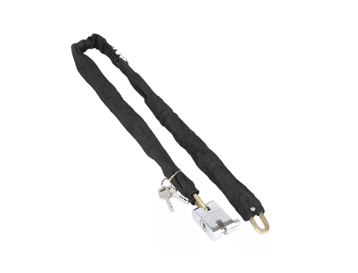 Candado Cadena Para Motos Bicicleta 120cm-2